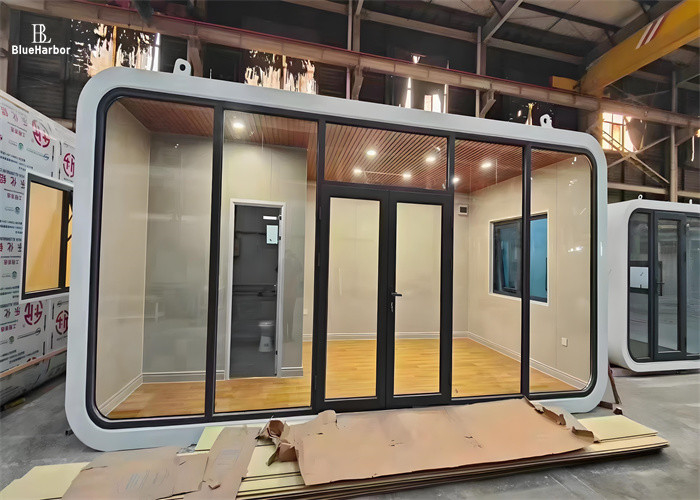 Nhà Cabin Apple nhẹ, Nhà Capsule Không Gian Lưu Trữ Để Sống và Làm Việc